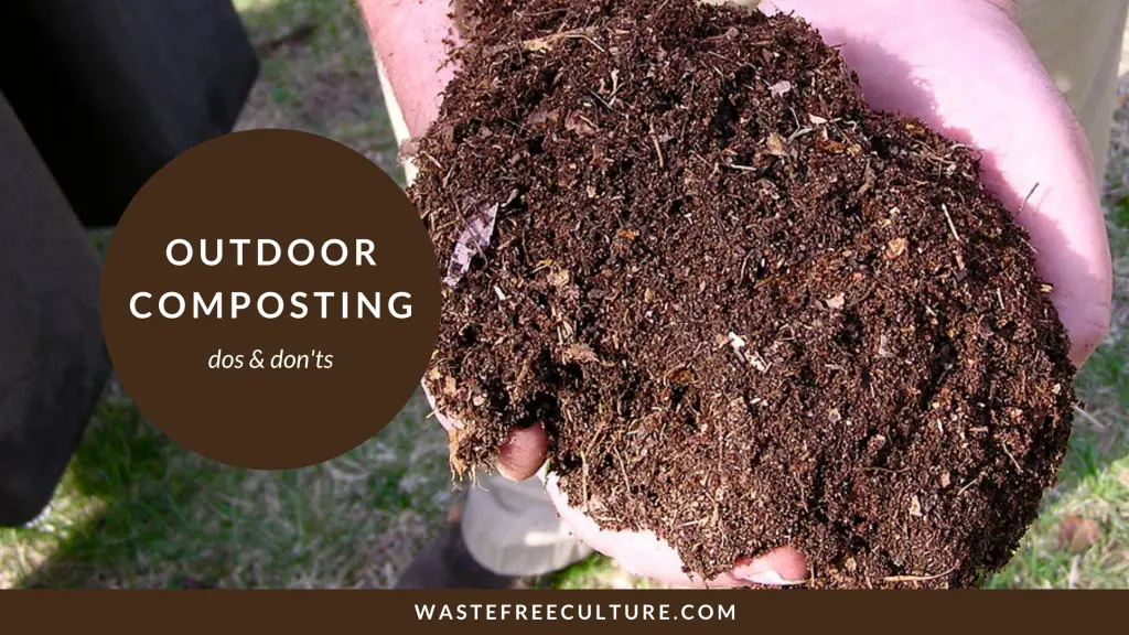 Outdoor composting