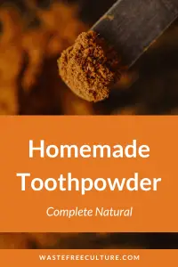 Toothpowder recipe - Natural and Homemade
