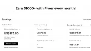 Earn with Fiverr!
