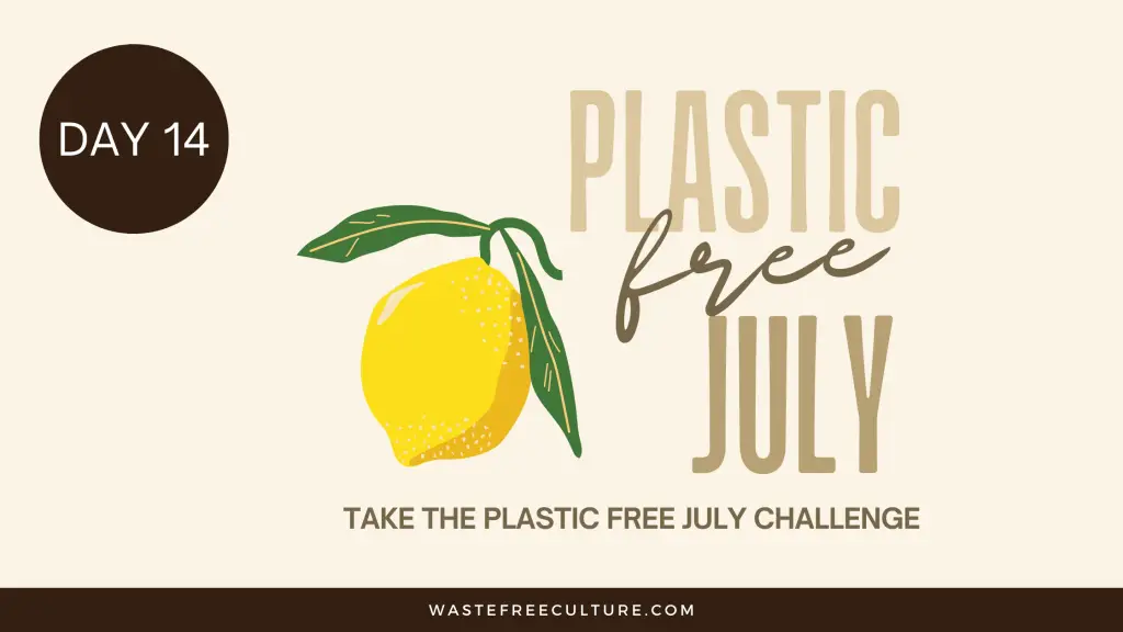 Day 14 of the Plastic Free July Challenge